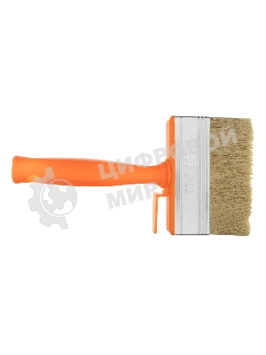 Кисть-ракля Sparta 30х100 мм, натуральная щетина, пластмассовый корпус, пластмассовая рукоятка