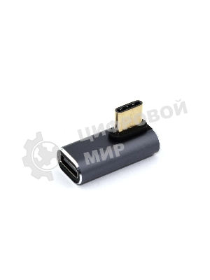 Переходник USB 4 Type-C мама-папа угловой тип 1