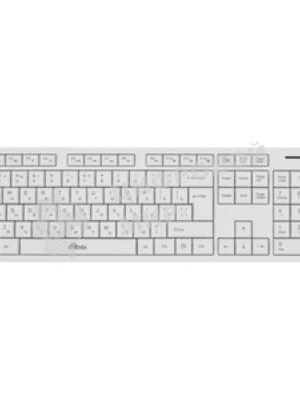 Клавиатура беспроводная Ritmix RKB-304W White