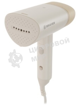 Отпариватель Brayer BR4130 бежевый, 1200 Вт, 18 г/мин, 100 мл