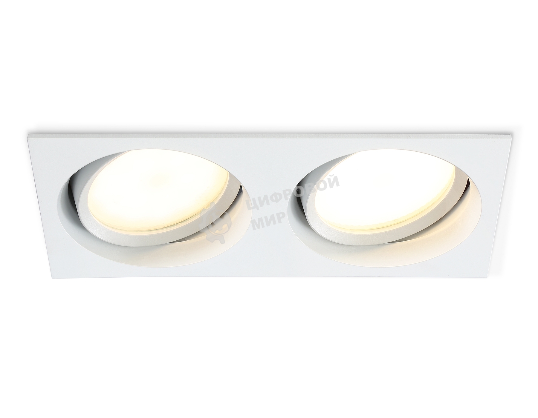 Светильник Ambrella light TN6659/2 WH белый IP44 GX53/2 220*110*48
