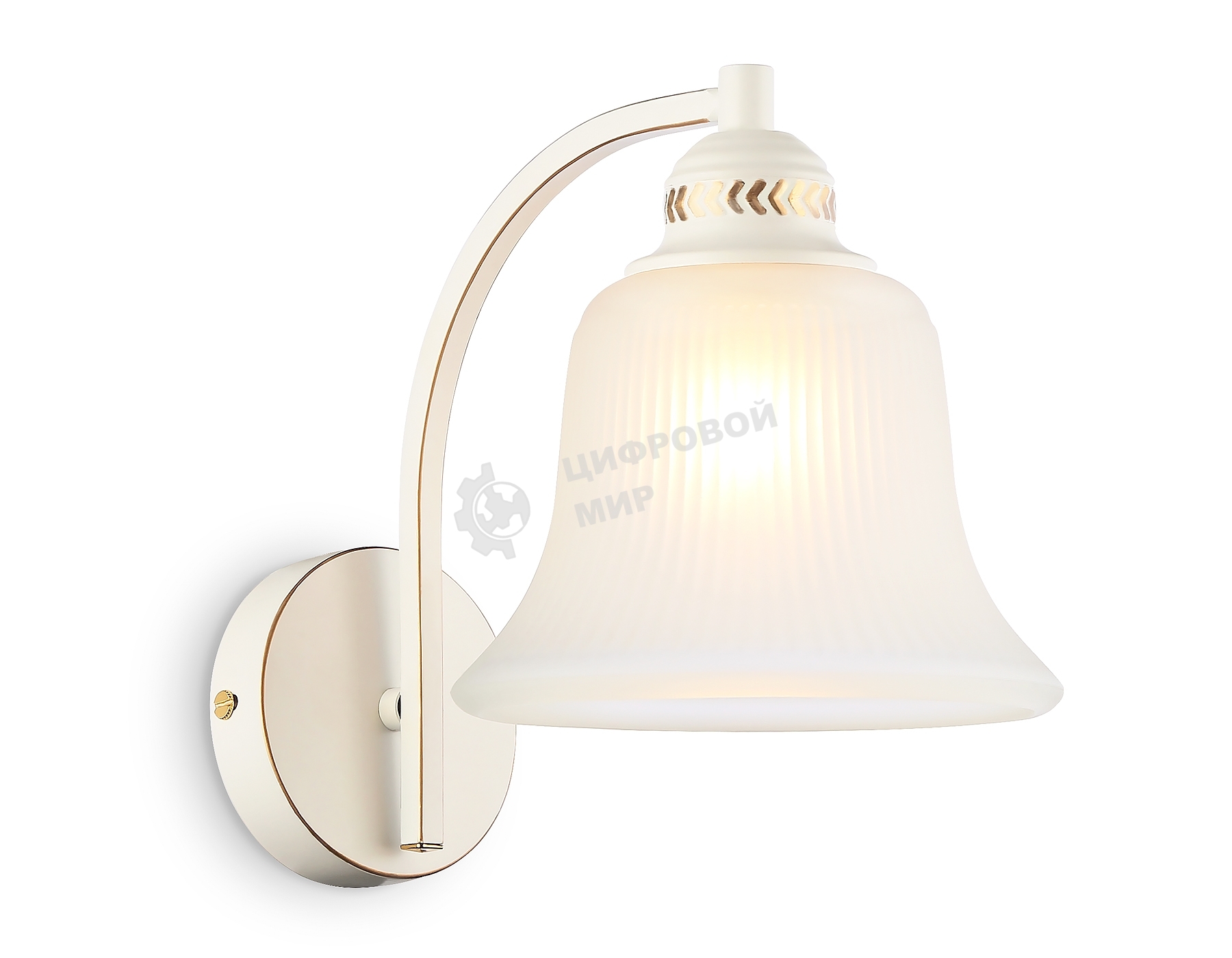 Светильник Ambrella light TR3052 WH/GD/FR белый/золото/белый матовый E27 max 40W 225*163*265