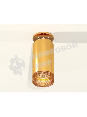 Светильник Ambrella Light XS6327081 PYG/CF золото желтое полированное/кофе MR16 GU5.3 (N6905, C6327, N6154)