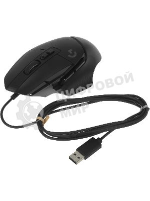 Мышь Logitech G502 X черный оптическая 25600dpi USB (910-006140)