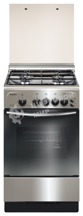 Плита газовая Gefest ПГ 3200-06 К62 серебристый, конфорок 4 шт, духовка 42 л, 50 см x 85 см x 57 см