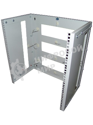 Кронштейн настенный 9U, регулируемая глубина 300-450 мм КНО-М-9U