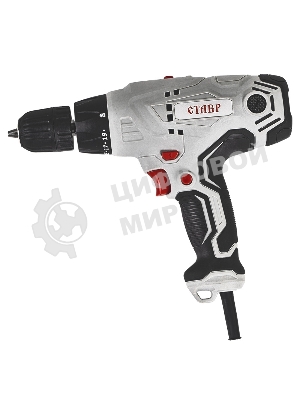 Дрель-шуруповерт СТАВР ДШС-10/450-2С, 450 Вт, 24 Нм, щеточный