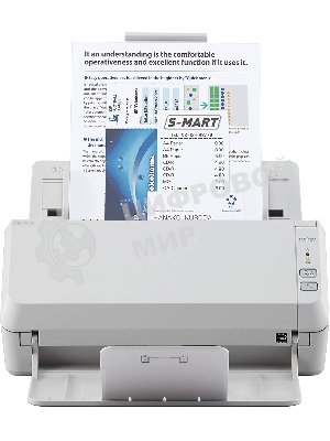 Сканер Fujitsu/Ricoh SP-1130N (PA03811-B021), (А4, 30/60 стр. в мин. двусторонний, ADF 50 листов), белый