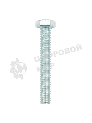 Болт шестигранный Kranz DIN 933, 8х55, короб (20 шт./уп.)