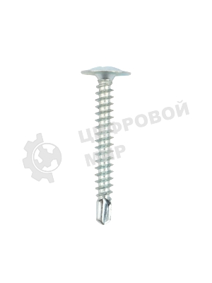 Саморез с прессшайбой Kranz ПШС сверло 4.2х32, короб (200 шт./уп.)