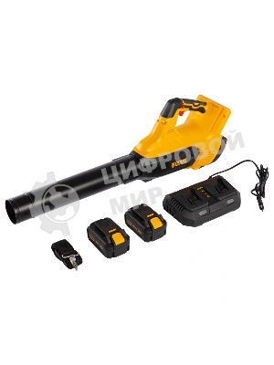 Воздуходувка аккумуляторная RB180-36, Li-ion, 36 В, 4 Ач, 180 км/ч, 820 м3/ч Denzel