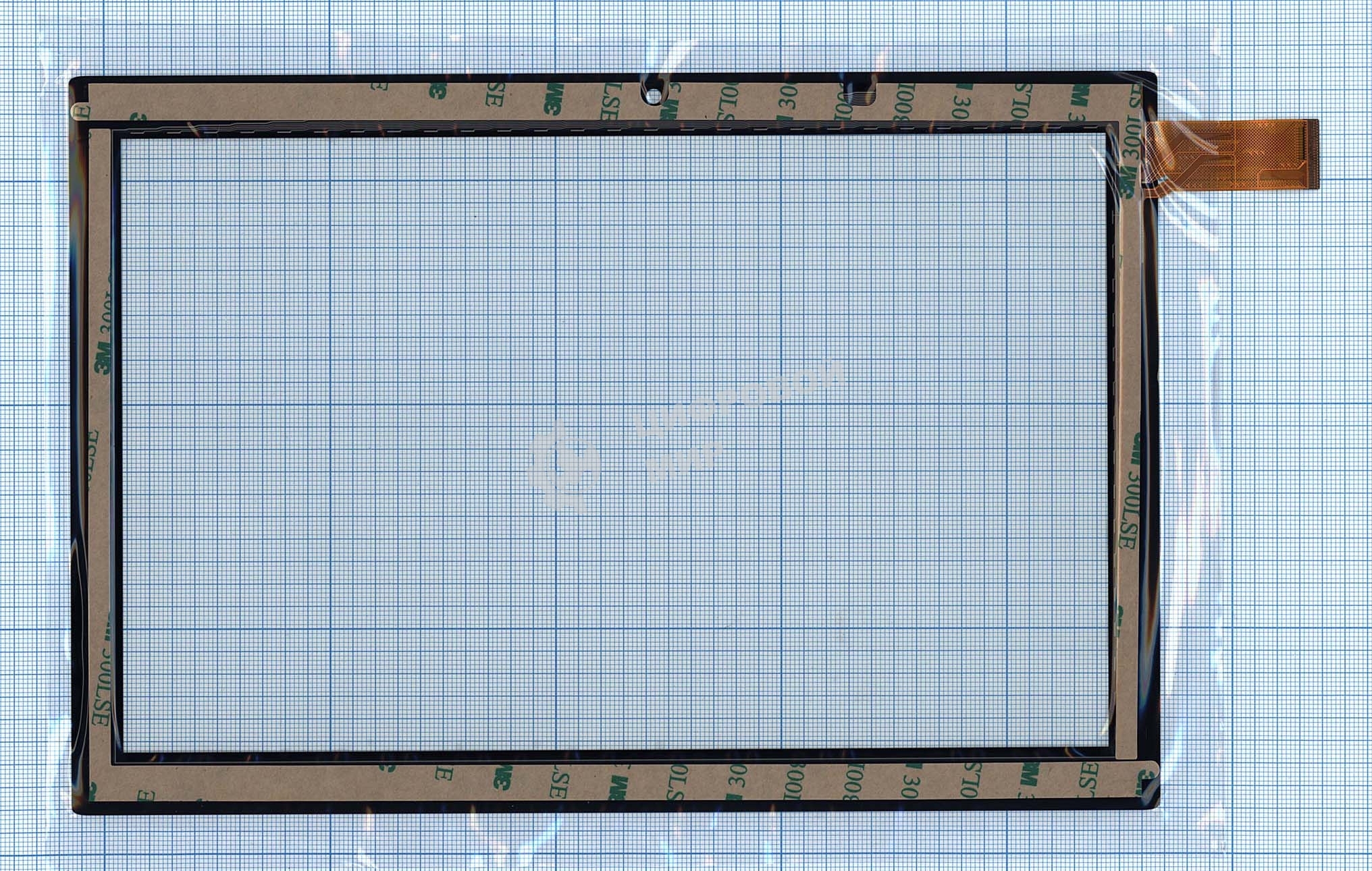 Сенсорное стекло (тачскрин) WJ2066-FPC-V2.0, черное