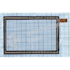 Сенсорное стекло (тачскрин) WJ2066-FPC-V2.0, черное