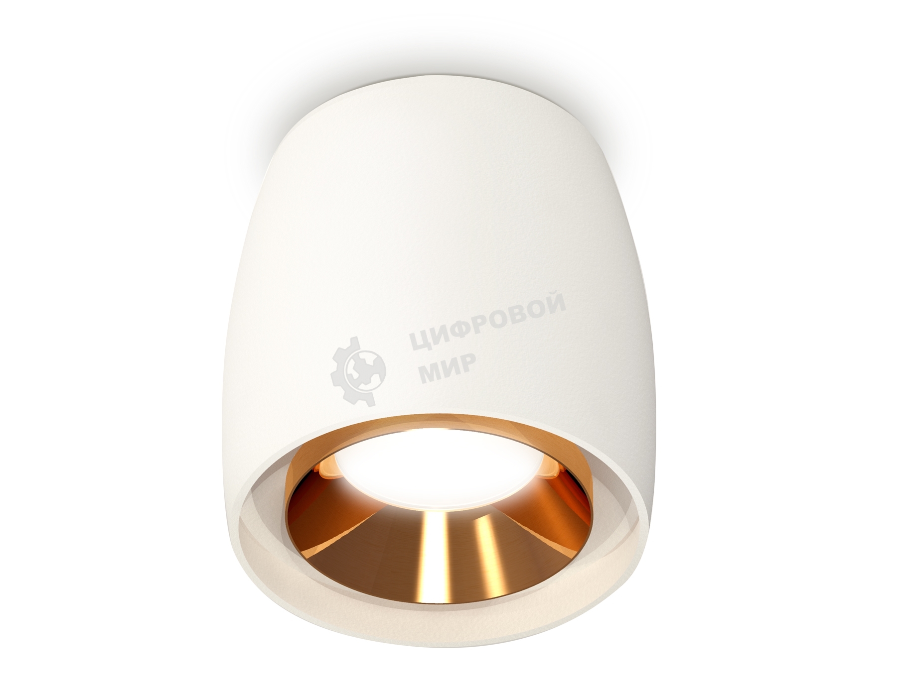 Светильник Ambrella Light XS1141004 SWH/PYG белый песок/золото желтое полированное MR16 GU5.3 (C1141, N7034)