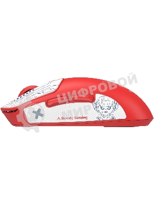 Мышь беспроводная/проводная A4Tech Bloody R72 Pro Pyro Blaze SAVAGE красный, 26000 dpi, USB Type-A, радиоканал, кнопки - 7