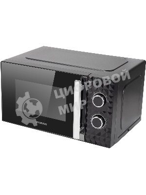 Микроволновая печь Hyundai HYM-M2095 черный, 20 л, 700 Вт, переключатели - поворотный механизм