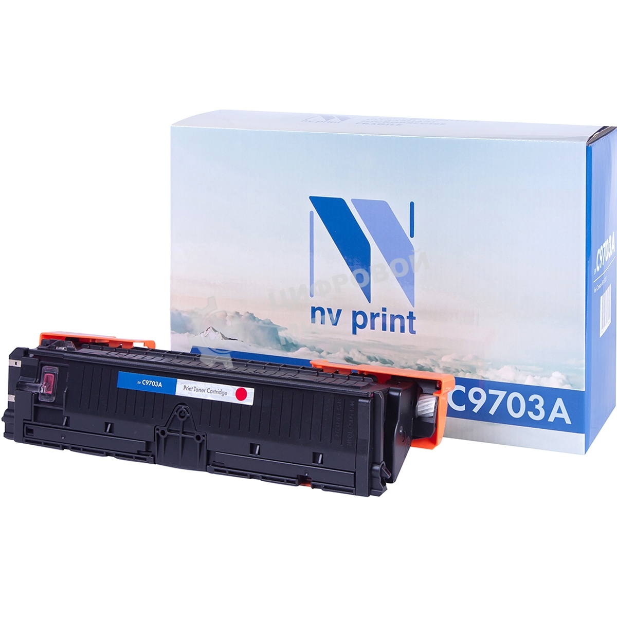 Картридж NVPrint совместимый HP C9703A для LJ Color 1500/2500 (4000k)