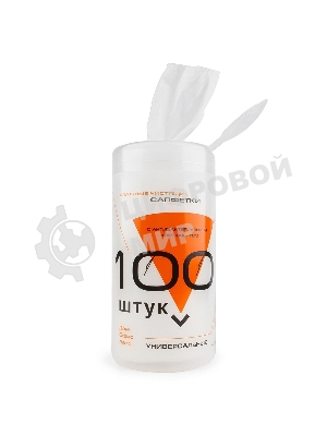 Чистящие средства Konoos KBU-100 Салфетки для комп. техники в банке, 100 шт.
