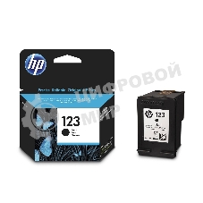 Картридж струйный HP 123 (F6V17AE) черный, 120 стр., для DeskJet 2130