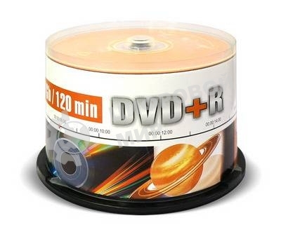 Диск DVD+R Mirex 4.7 Gb, 16x, Cake Box (50), (50/300)