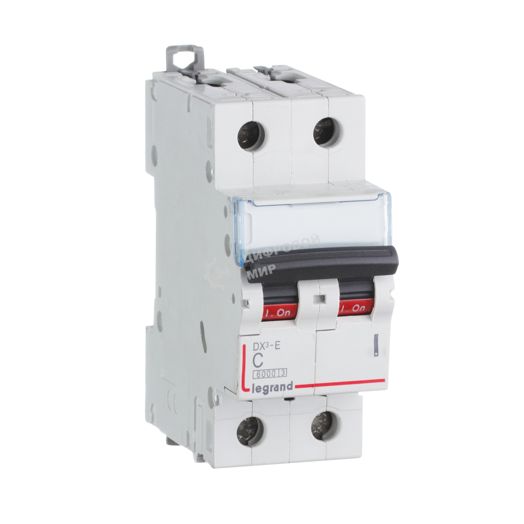 Выключатель автоматический модульный 2п C 32А 6кА DX3-E Leg 407280