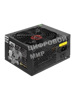 Блок питания ExeGate 500PPH-LT-S-OEM (EX282040RUS-OEM-S), 500Вт, 80 PLUS, 120мм, черный