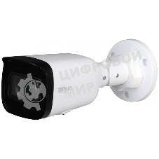 Уличная цилиндрическая IP-видеокамера Dahua 2Мп; 1/2.8” CMOS; моторизованный объектив 2.8~12 мм; механический ИК-фильтр; чувствительность 0.008лк@F1.7; сжатие: H.265+, H.265, H.264+, H.264, MJPEG; 2 п