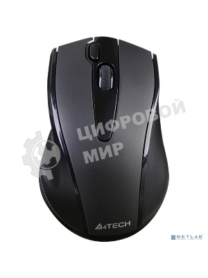 Мышь беспроводная A4Tech G9-500FS черный, 1200 dpi, радиоканал, USB, кнопки - 4