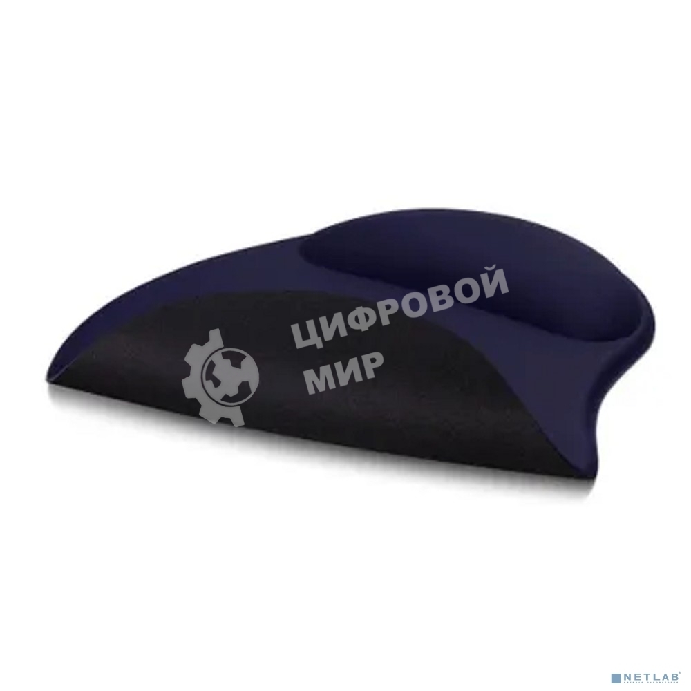 Коврик для мыши Buro гелевый, голубой, 230х205х25