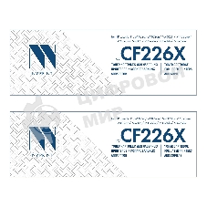 Картридж NVP совместимый NV-CF226X-SET2 для HP LaserJet Pro M402d/M402dn/M402dn/M402dne/M402dw/M402n/M426dw/M426fdn/M426fdw (9000k) (2 шт)