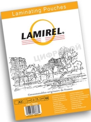 Пленка для ламинирования Lamirel 75мкм A3 (100шт) (LA-78655)