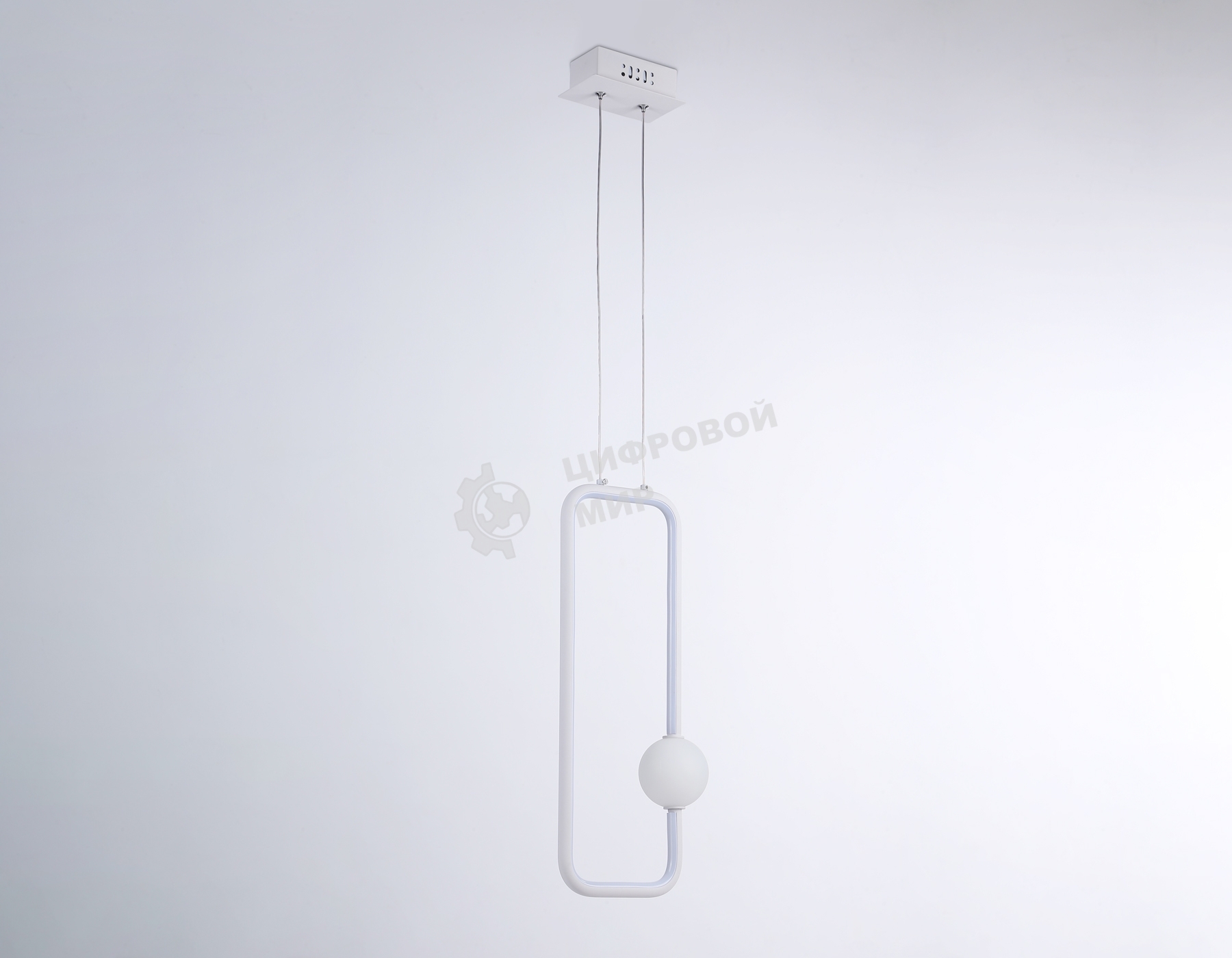 Светильник Ambrella light FL66361 WH белый 19W 4200K 190*80*1000