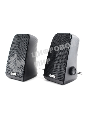Акустическая система Gembird SPK-505, черный, 10 Вт, рег. громкости, USB-питание