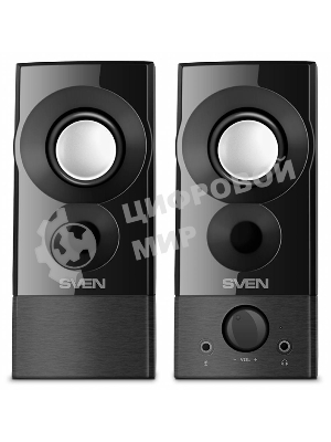 Акустическая система SVEN 357, черный (6 Вт, питание USB)