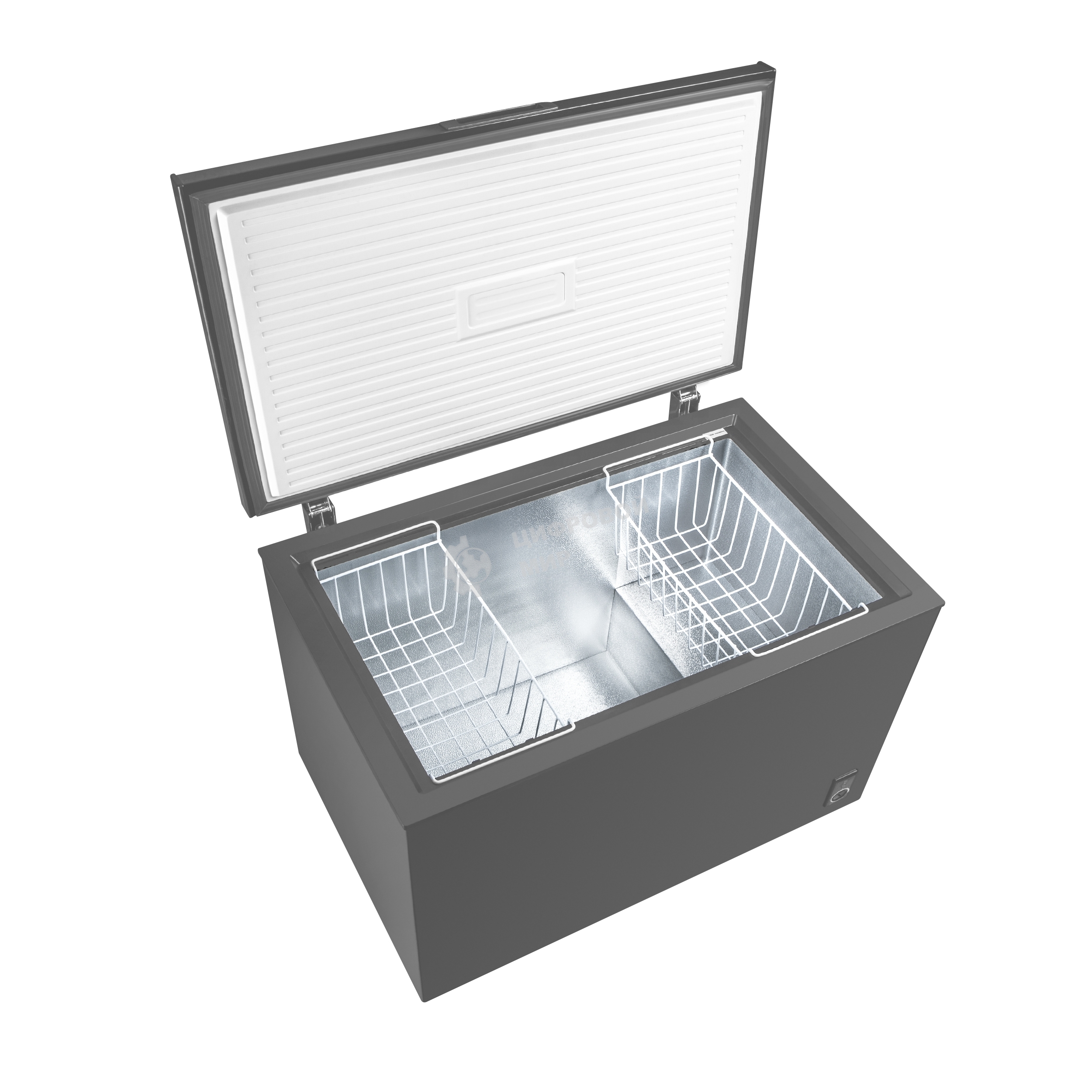 Морозильный ларь Maunfeld MFL300GR, серый, 292л