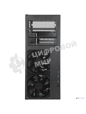 Корпус Procase PT443-B-0-RA Tower server case,3x5.25,черный,без блока питания,глубина 432мм,6-32, фильтр, MB PICMG 1.3, PICMG 1.0