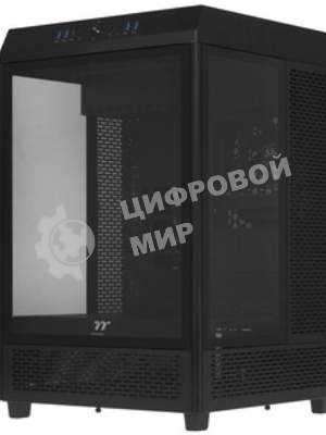 Компьютерный корпус Thermaltake The Tower 500 черный без БП ATX 1x120мм 3x140мм 4xUSB 3.0 2xUSB3.1 audio bott PSU