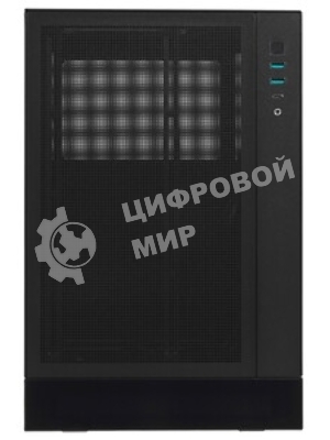 Компьютерный корпус Deepcool CH170 DIGITAL черный без БП mini-ITX 1x120мм 1xUSB 2.0 1xUSB 3.0 audio bott PSU