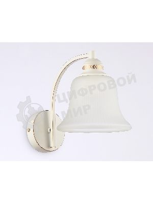Светильник Ambrella light TR3052 WH/GD/FR белый/золото/белый матовый E27 max 40W 225*163*265
