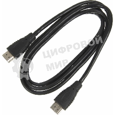 Кабель аудио-видео Behpex HDMI (m)/HDMI (m) 1.5м. черный