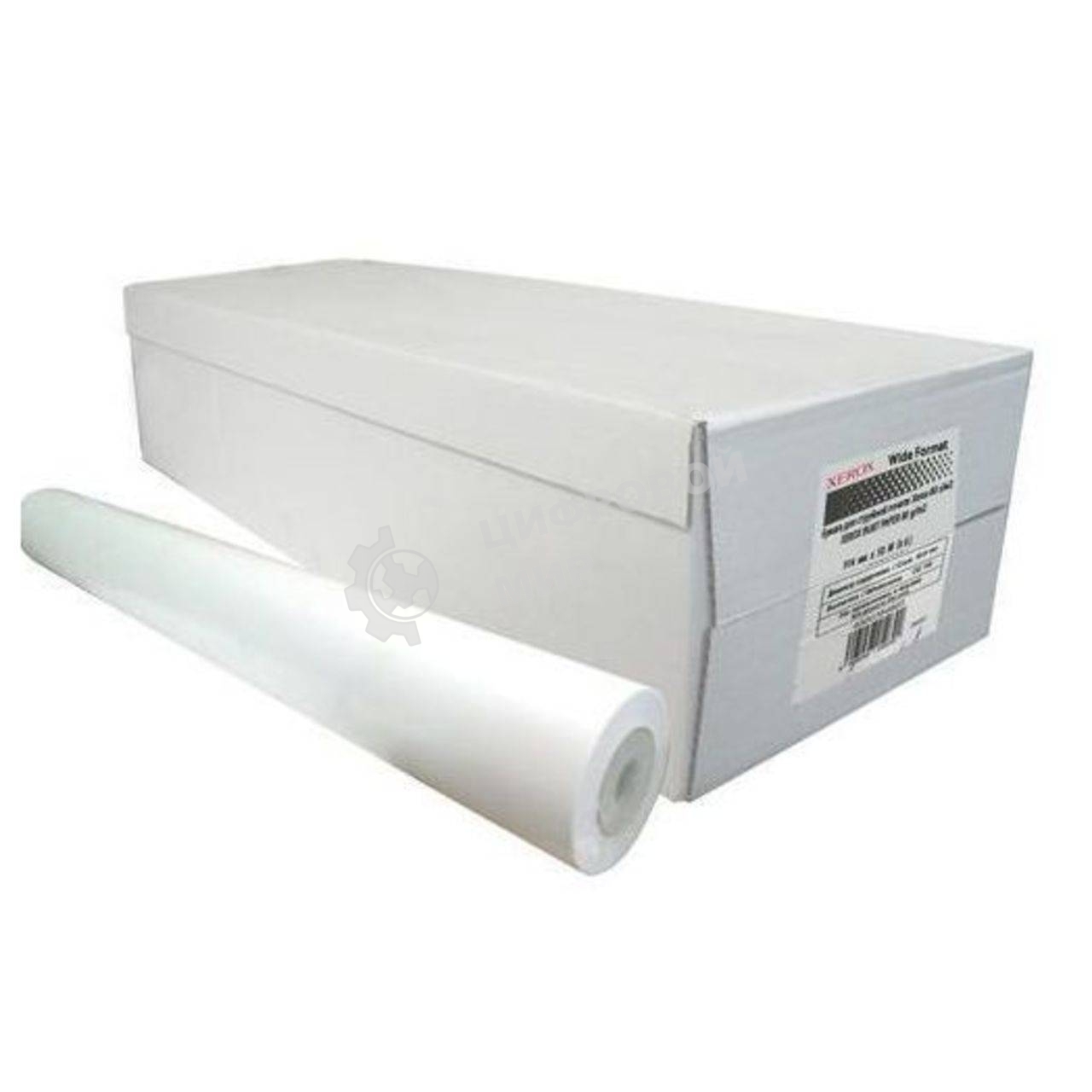 Бумага Xerox Inkjet Monochrome Paper 80г, 0.610x100м в инд.упаковке кратно 1рул.