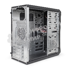 Компьютерный корпус ExeGate EX284020RUS Minitower BA-201 Black, mATX, (AA400, 80мм), 2*USB, Audio