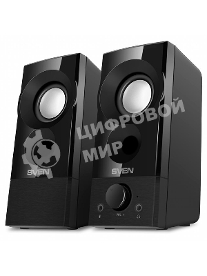 Акустическая система SVEN 357, черный (6 Вт, питание USB)
