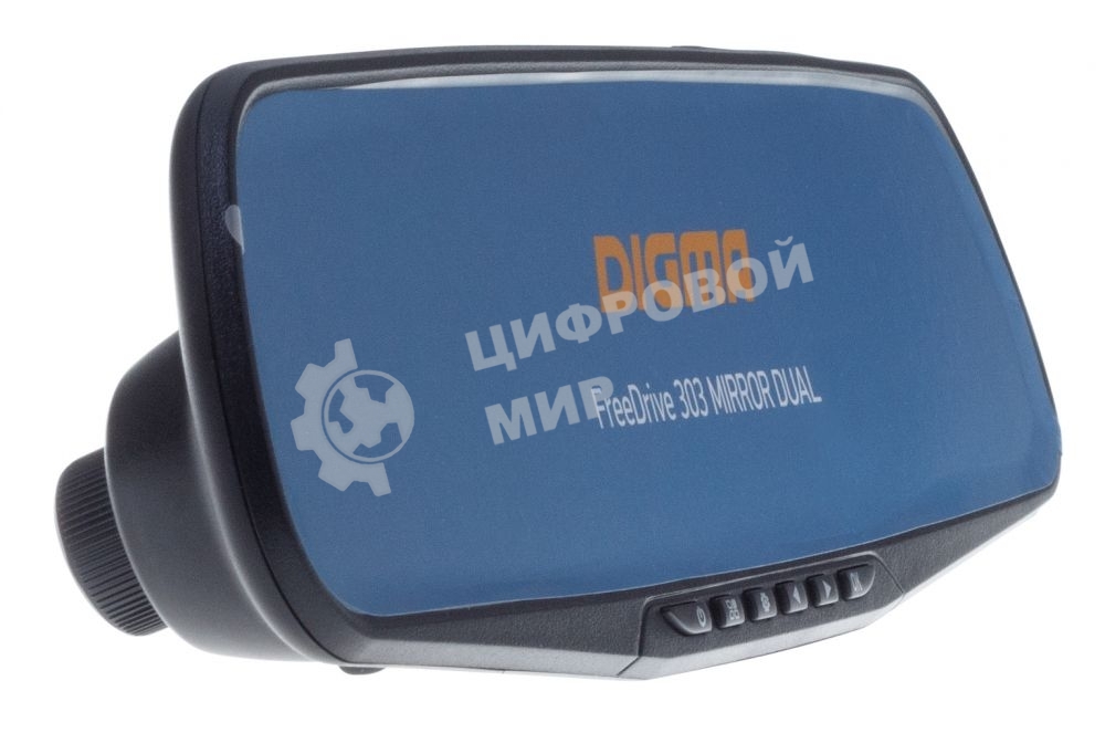 Видеорегистратор Digma FreeDrive 303 MIRROR DUAL черный 1.3Mpix 1080x1920 1080p 120гр.