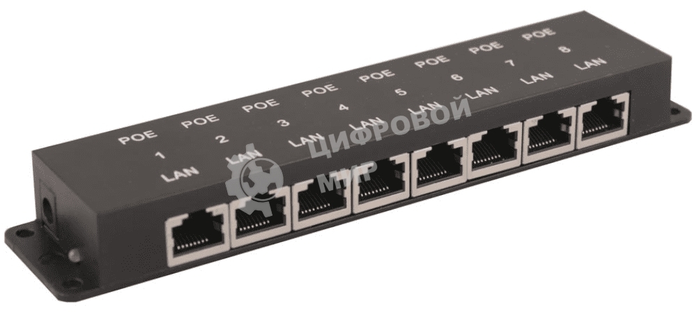 Инжектор POE Osnovo Midspan-8/P