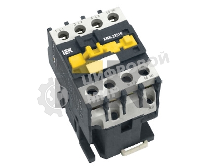 Контактор IEK KKM21-025-230-01 КМИ-22511 25А 230В/АС3 1НЗ