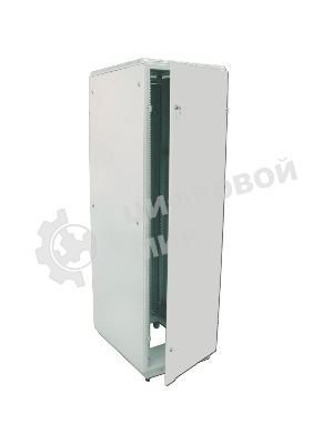 Шкаф телекоммуникационный напольный 42U (600x600) дверь металл (3 места), ШТК-М-42.6.6-3ААА