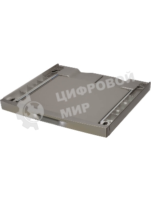 Соединительный элемент для сушильных машин Midea/Соединительный элемент для сушильных машин Midea, выдвижная полка, максимальная нагрузка на полку 16 кг, серебристый