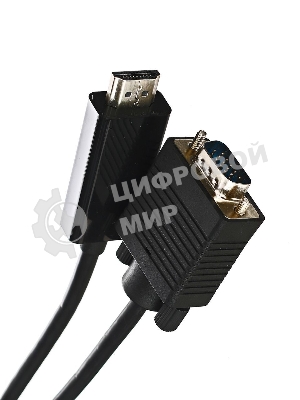 Кабель-переходник Telecom HDMI --> VGA_M/M 1,8м