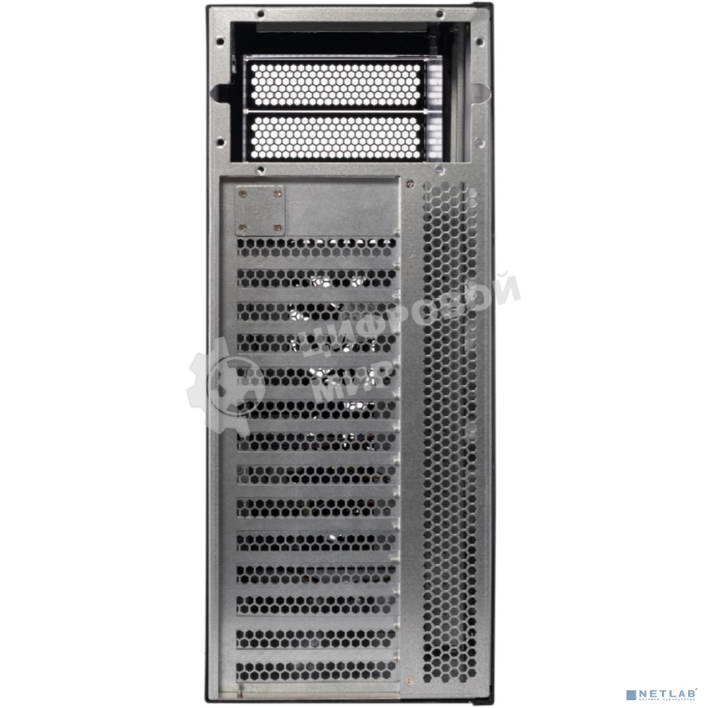Корпус Procase PT443-B-0-RA Tower server case,3x5.25,черный,без блока питания,глубина 432мм,6-32, фильтр, MB PICMG 1.3, PICMG 1.0